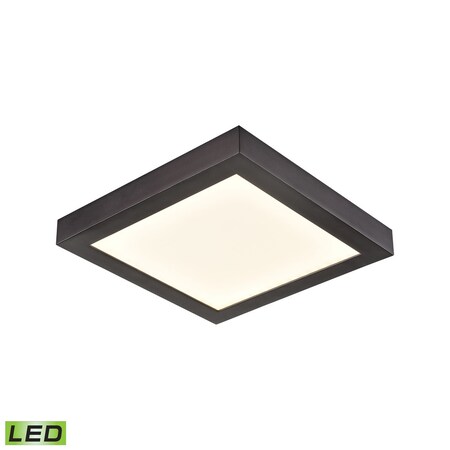 Thomas Ceiling Essentials Titan 5.5-inch Square Flush Mount in Oil Rubbed Bro CL791331